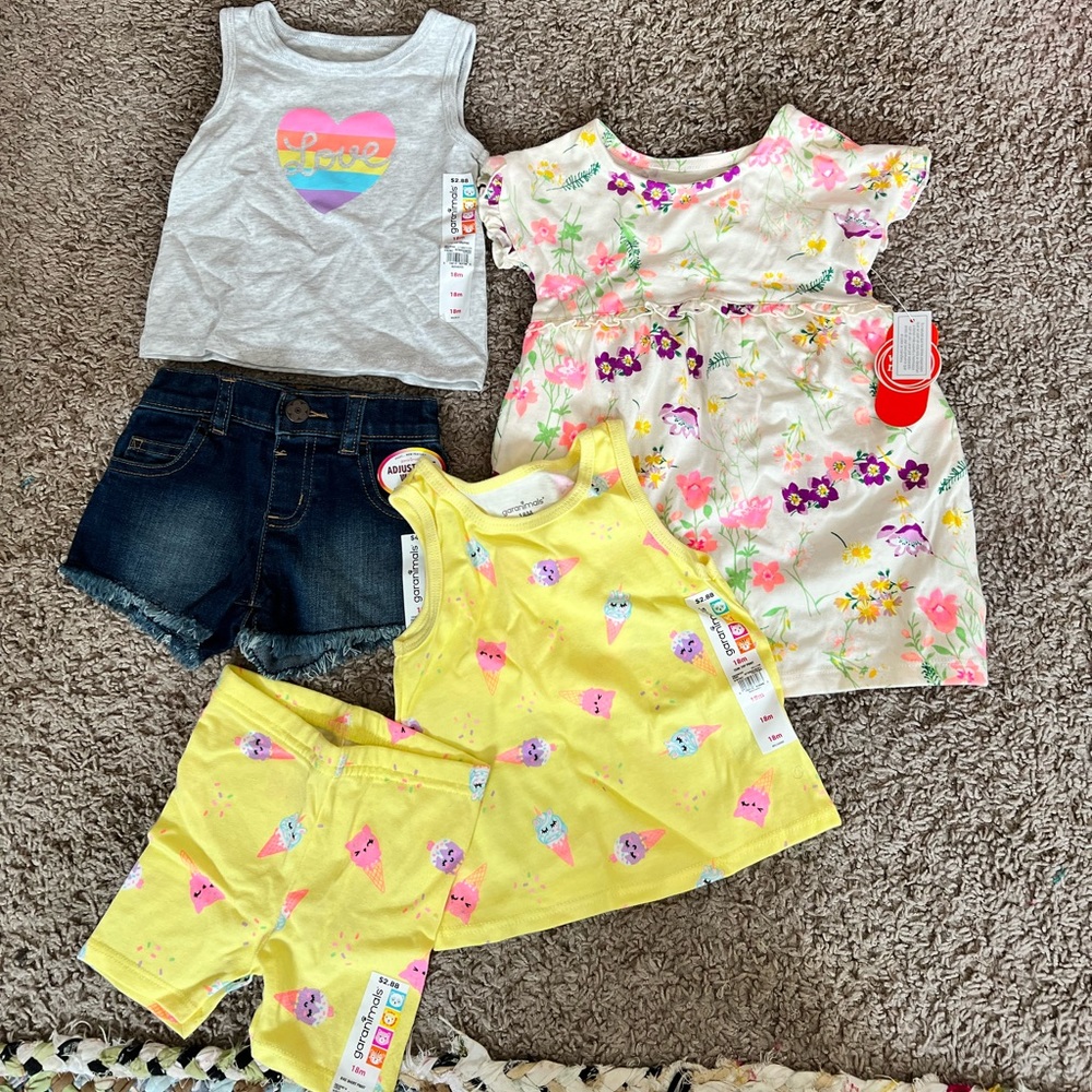 Garanimals | Toddler Girls Size 18 Months Bundle NWT